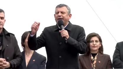 CHP'nin 100. mitingi Çanakkale'de! Özgür Özel konuşuyor