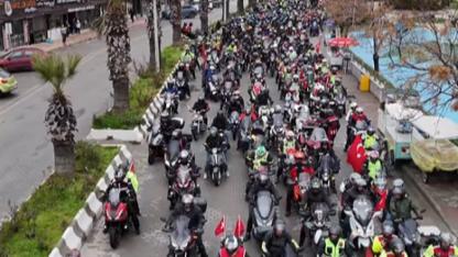 Türkiye’nin Dört Bir Yanından Çanakkale’ye Akın Ettiler! Şehitlere Saygı Sürüşü’nde Binlerce Motosikletli Eceabat’ta Buluştu!