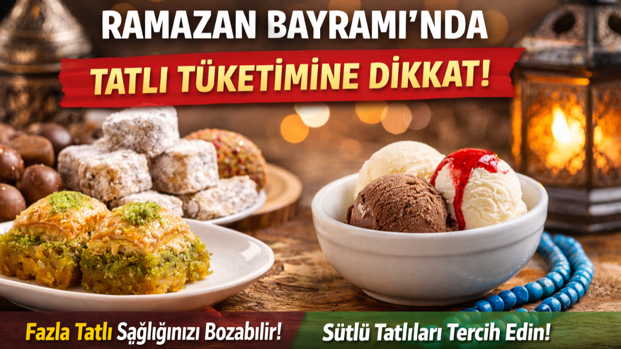 Ramazan Bayramı’nda Tatlı Tüketimine Dikkat: Uzmanlardan Önemli Uyarılar