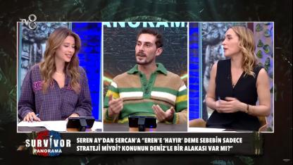 Sercan Yıldırım ve Deniz Çatalbaş Sevgili mi? Eren Semerci Survivor Panorama'da Net Konuştu