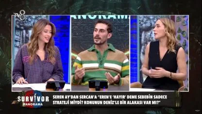 Sercan Yıldırım ve Deniz Çatalbaş Sevgili mi? Eren Semerci Survivor Panorama'da Net Konuştu