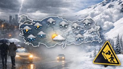 Türkiye Geneli Yağmura Teslim Ama Çanakkale İstisna! 23 Mart İl İl Hava Durumu