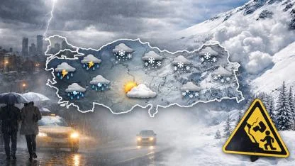 Türkiye Geneli Yağmura Teslim Ama Çanakkale İstisna! 23 Mart İl İl Hava Durumu