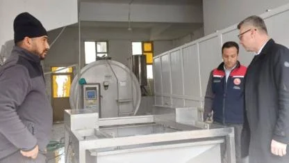 Yenice’de süt toplama merkezlerine sıkı denetim
