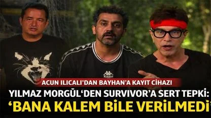 Yılmaz Morgül’den Acun Ilıcalı’ya Tepki: "Bana Kalem Vermediniz, Bayhan’a Kayıt Cihazı!"