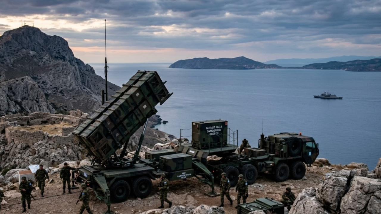 Yunanistan Çanakkale'nin karşısına Patriot yerleştiriyor iddiası!