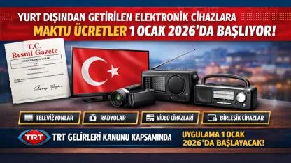 Yurt Dışından Cihaz Getirecekler Dikkat! 2026 Bandrol Ücretleri Belli Oldu: Zam Var mı?