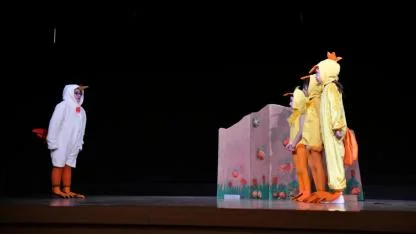 23 Nisan Tahta At Çocuk Şenliği Başladı: İlk perde "Aslan ile Fare" için açıldı