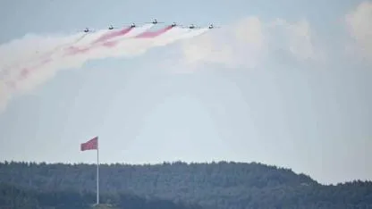 23 Nisan’da Unutulmaz Gösteri! Türk Yıldızları Çanakkale Semalarında Nefes Kesti!