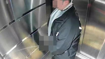 Asansöre tuvaletini yapan kuryeye asansörü temizlettiler!