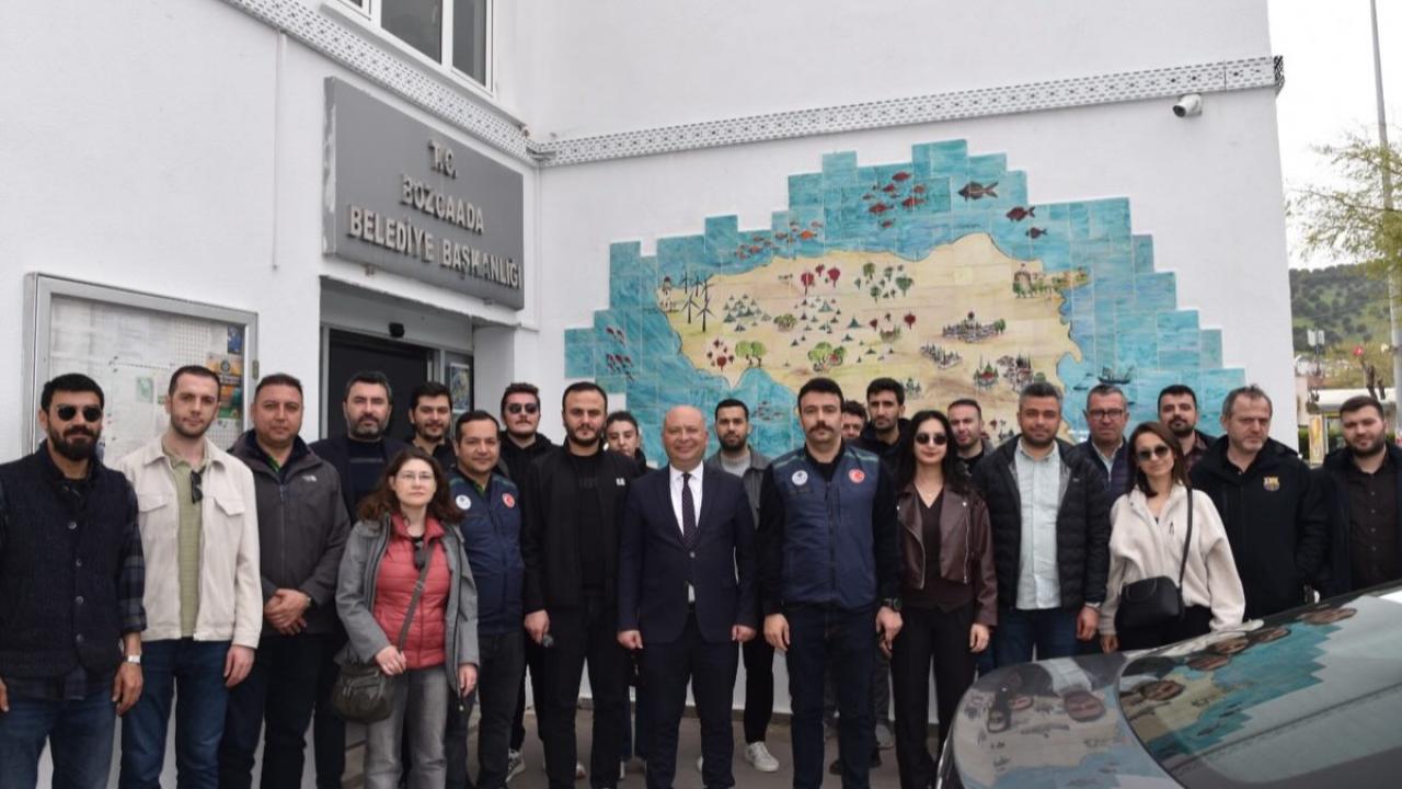 Bozcaada’nın Altyapısında Dev Adım: İller Bankası Heyetinden Ada Çıkartması!