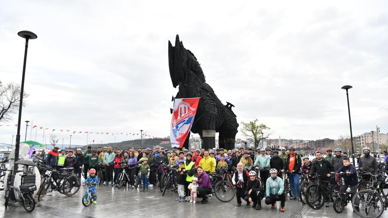 Çanakkale Bisikletli Yaşam Parkı’na Kavuşuyor