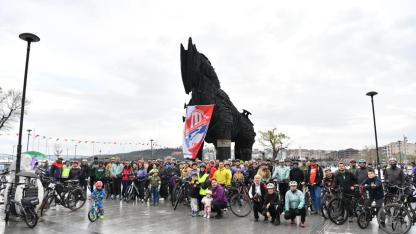 Çanakkale Bisikletli Yaşam Parkı’na Kavuşuyor