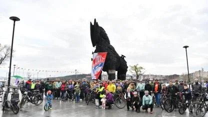 Çanakkale Bisikletli Yaşam Parkı’na Kavuşuyor