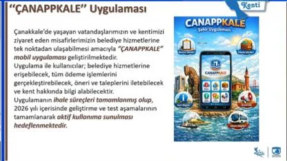 Çanakkale’de Dijital Dönem Başlıyor: Başkan Erkek "ÇANAPPKALE" Müjdesini Verdi!