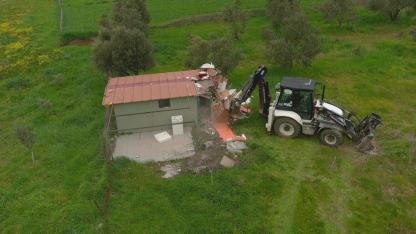 Çanakkale’de Kaçak Yapılara Büyük Darbe! 1 Ayda 21 Yapı Yerle Bir Edildi…