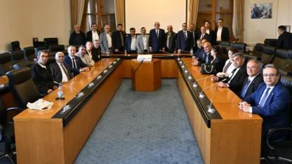 Çanakkaleli Muhtarlar TBMM’de Dervişoğlu ile Buluştu