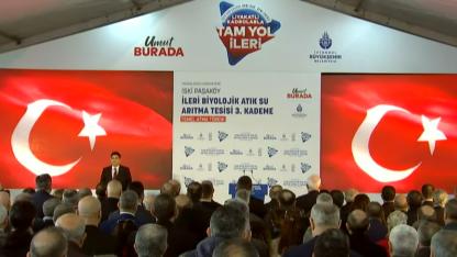 CANLI / İSKİ Paşaköy Arıtma Tesisi Açılıyor...