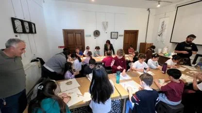 Çocuklar hayallerine çamurla şekil verdi