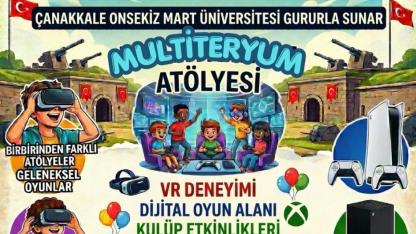 ÇOMÜ’den 23 Nisan’a Dijital Dokunuş! Hamidiye Tabyası’nda Teknoloji Şöleni