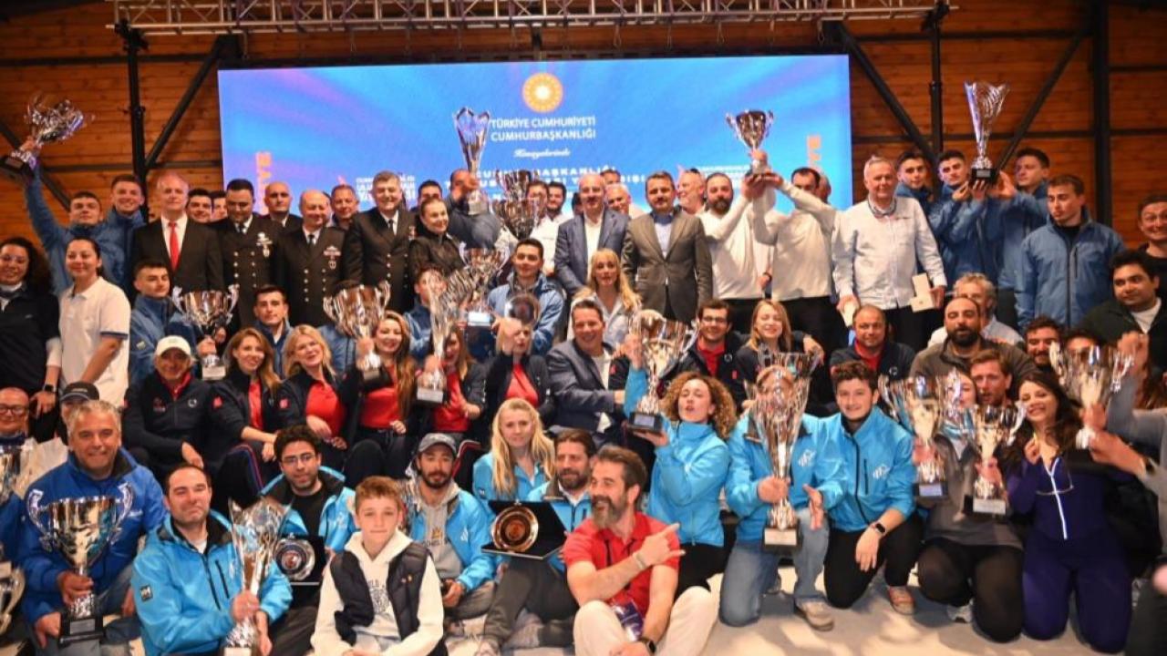 Cumhurbaşkanlığı 7. Uluslararası Yat Yarışları Çanakkale etabının kazananı belli oldu