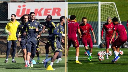 Derbi Öncesi Tüm Planlar Bitti! Fenerbahçe ve Galatasaray Hazırlıklarını Tamamladı. Derbide Neler Olacak?