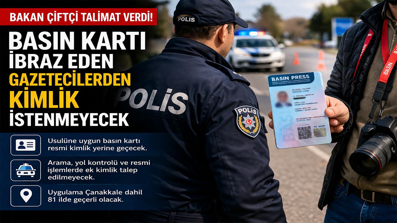 Gazetecilere Büyük Kolaylık! Artık Kimlik Sorulmayacak… Bu Karar Sahada Neleri Değiştirecek?