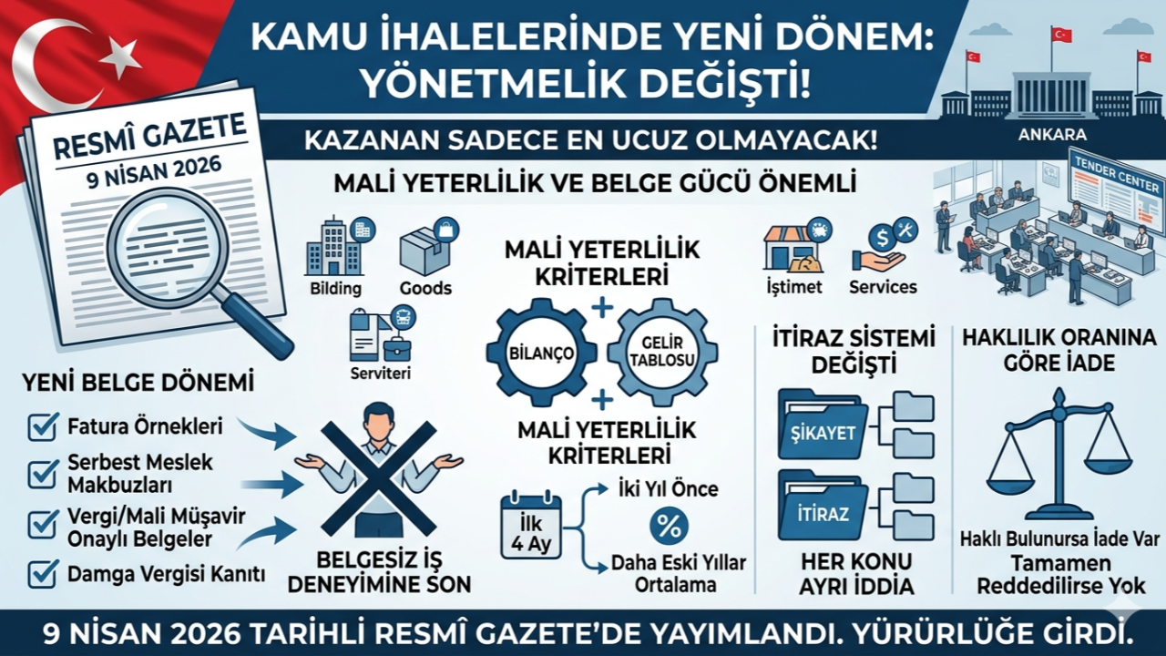 İhalelerde Sessiz Devrim! Yeni Kurallar Geldi… Firmaları Yakından İlgilendiren Detay Ortaya Çıktı