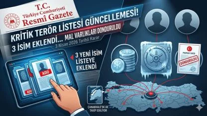 Kritik Terör Listesi Güncellemesi! 3 İsim Eklendi… Mal Varlıkları Donduruldu