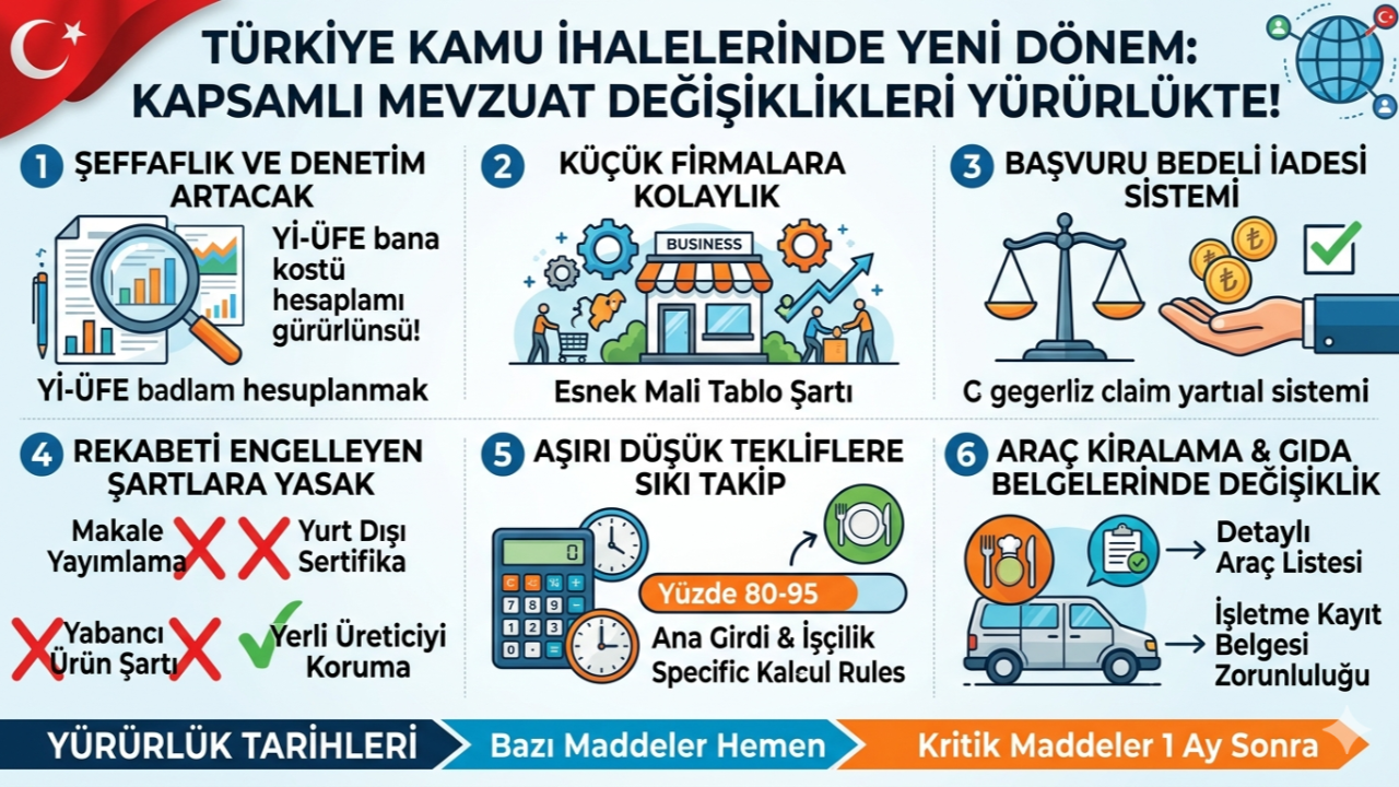Milyarlarca Liralık İhaleleri Etkileyecek Karar! Yeni Kurallar Neleri Değiştiriyor?