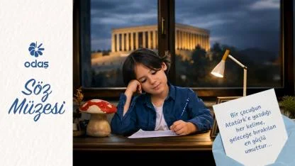 ODAŞ’tan 23 Nisan’a özel anlamlı proje:  1.000 çocuktan Atatürk'e mektup var!