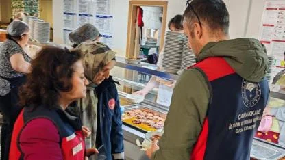 Öğrencilerin Sağlığı İçin Düğmeye Basıldı! Çanakkale’de Yurt Yemekhanelerine Eş Zamanlı Denetim