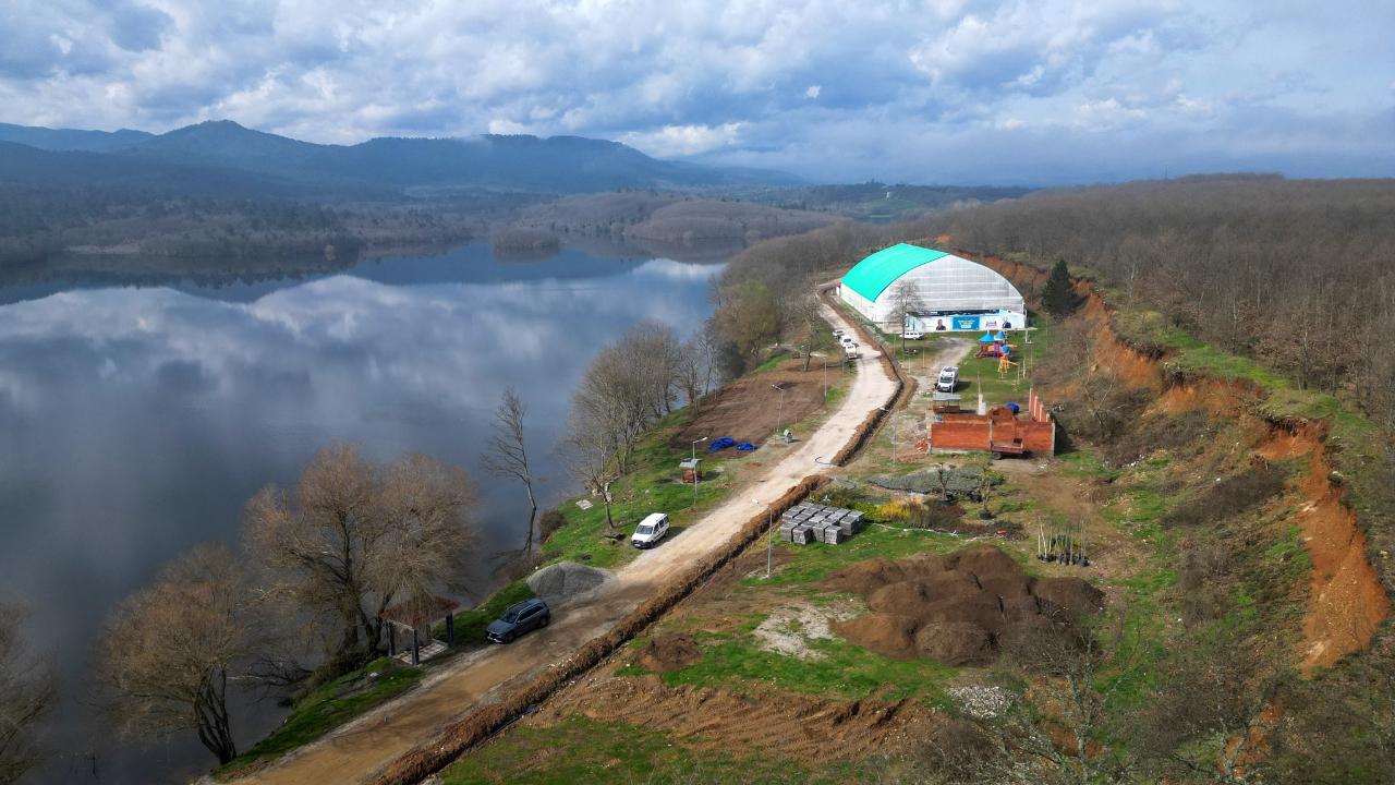 Olukpınarı Göleti yeni cazibe merkezi oluyor: Çalışmalar resmen başladı!