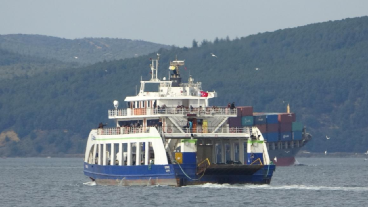 Pazar Günü Feribot Kullanacaklar Dikkat! GESTAŞ O Saatlerde Araç Almayacak