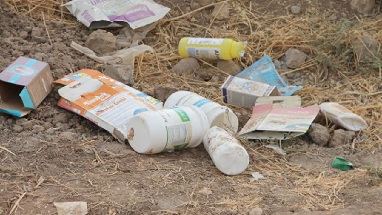 Alçıtepe'de Tarımsal İlaç Atığı Alarmı: Barkod Takibi Başlıyor, Cezai İşlem Kapıda!