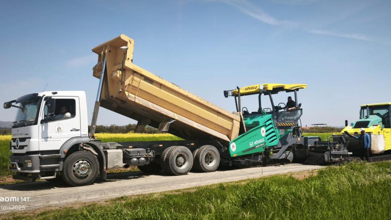 Yülüce Köyü'nde 2,5 Kilometrelik Yol İçin Düğmeye Basıldı