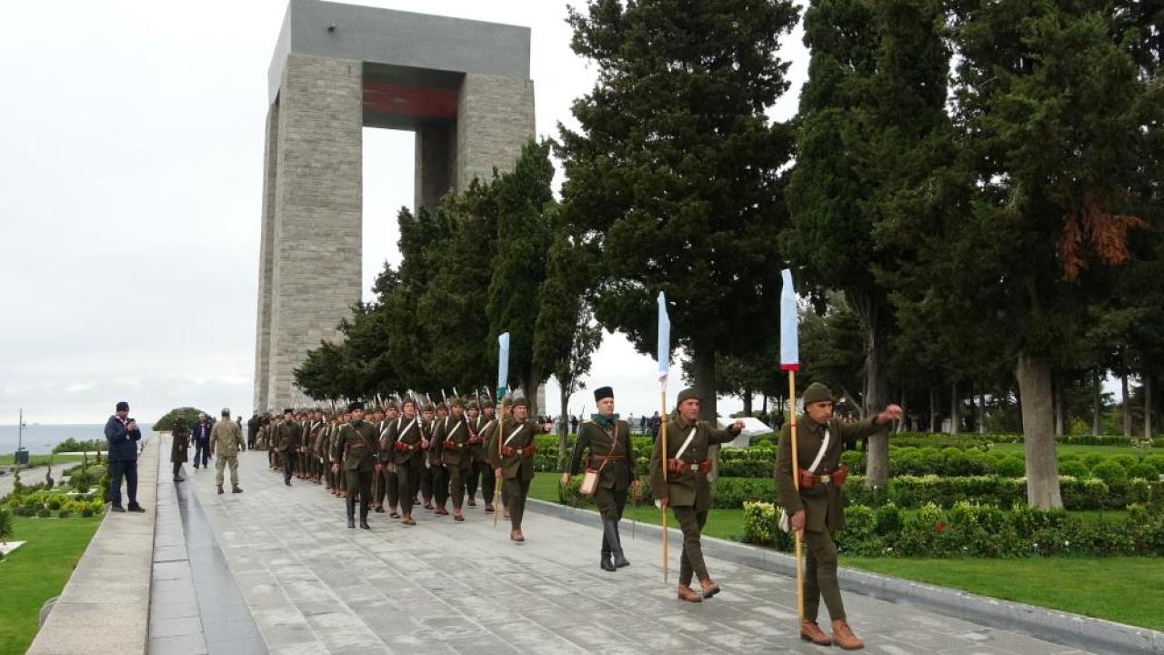 111. Yıl Dönümü Öncesi Şehitler Abidesi’nde Görkemli Prova!