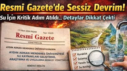 Resmî Gazete’de Sessiz Devrim! Su İçin Kritik Adım Atıldı… Detaylar Dikkat Çekti