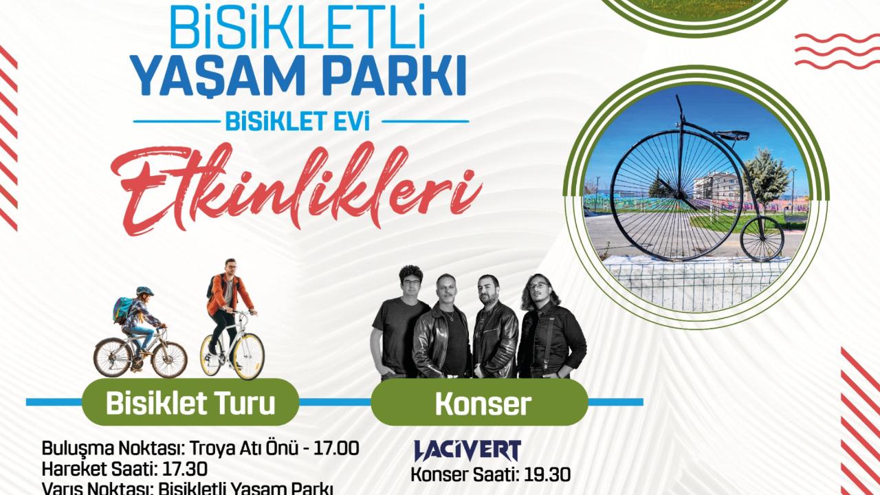 Şehir Turu, Konser ve Spor Bir Arada: Bisikletli Yaşam Parkı tanıtılıyor
