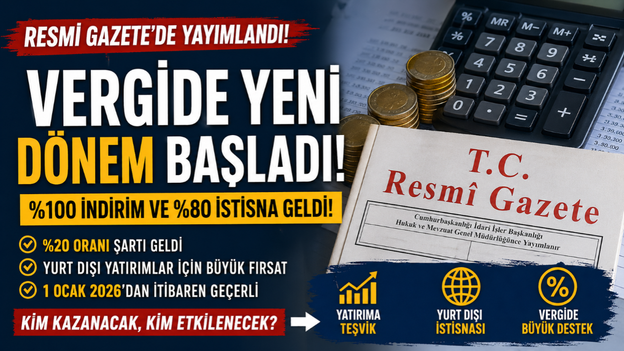 Vergide Kritik Karar! %100 Detayı Dikkat Çekti