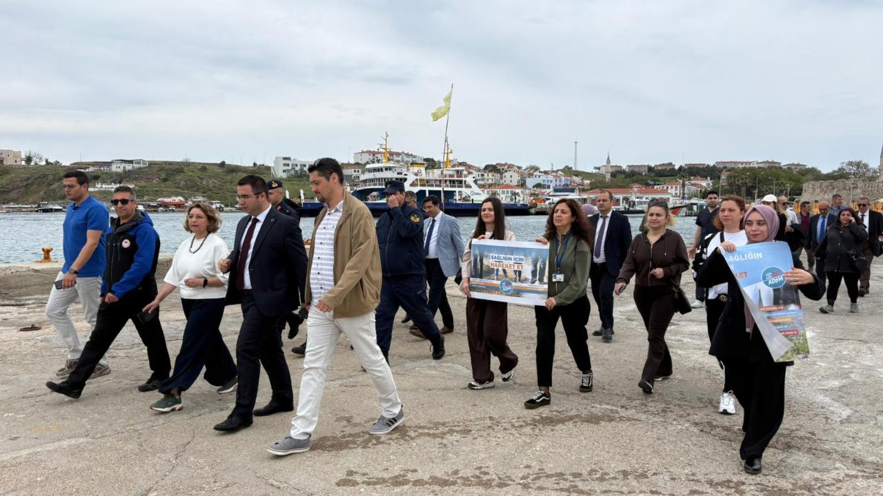 Bozcaada hareket için yürüdü