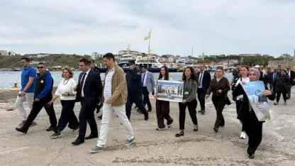 Bozcaada hareket için yürüdü