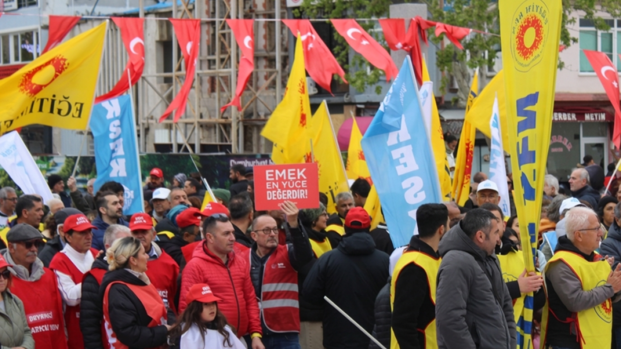 Çanakkale’de 1 Mayıs: Emekçilerden eşitlik ve adalet çağrısı