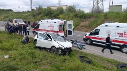 Çanakkale’de Feci Kaza! İki Otomobil Çarpıştı: 1’i Ağır 4 Yaralı