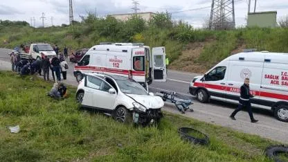 Çanakkale’de Feci Kaza! İki Otomobil Çarpıştı: 1’i Ağır 4 Yaralı