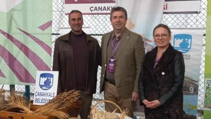 Çanakkale’nin atalık tohumları Çatalca’da yoğun ilgi gördü
