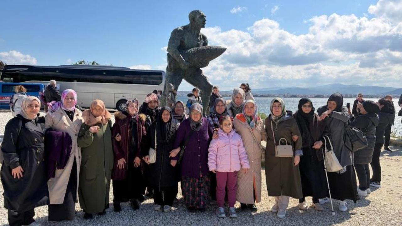 Kütahya Engelli Kur'an Kursu öğrencilerinden Çanakkale'ye ziyaret