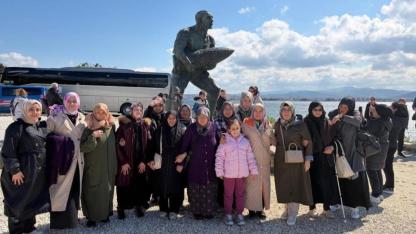 Kütahya Engelli Kur'an Kursu öğrencilerinden Çanakkale'ye ziyaret