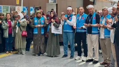 Şehitler Diyarı’ndan Kutsal Topraklara… Hacı Adayları Yola Çıktı