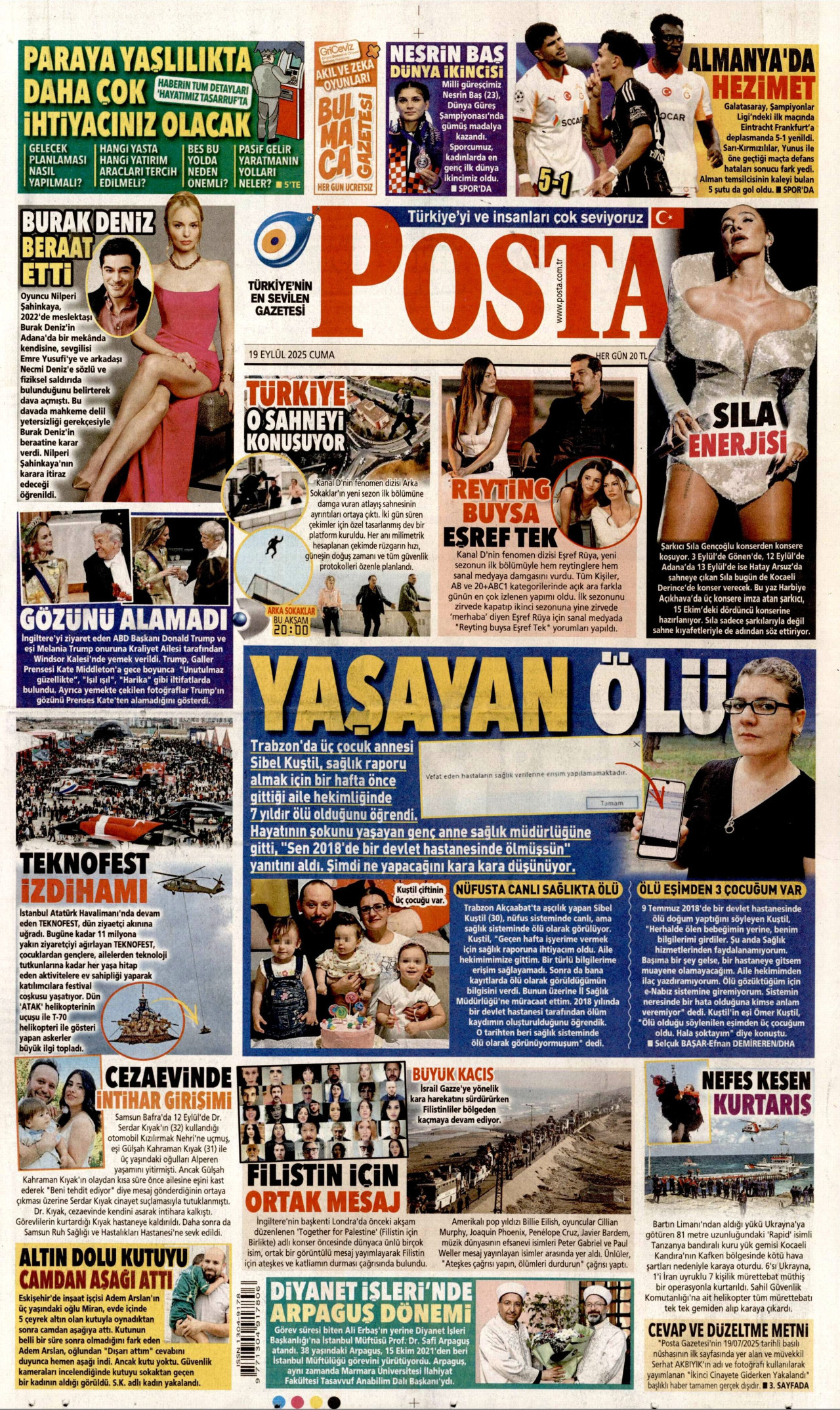 POSTA Gazete Manşeti